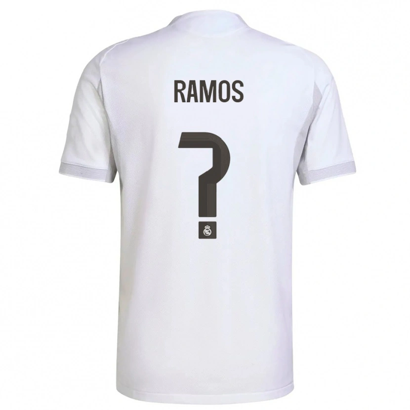 Danxen Kinder Yeremaiah Ramos #0 Weiß Gelb Heimtrikot Trikot 2025/26 T-Shirt