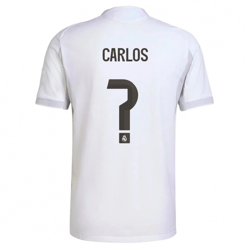 Danxen Kinder Carlos Sánchez #0 Weiß Gelb Heimtrikot Trikot 2025/26 T-Shirt