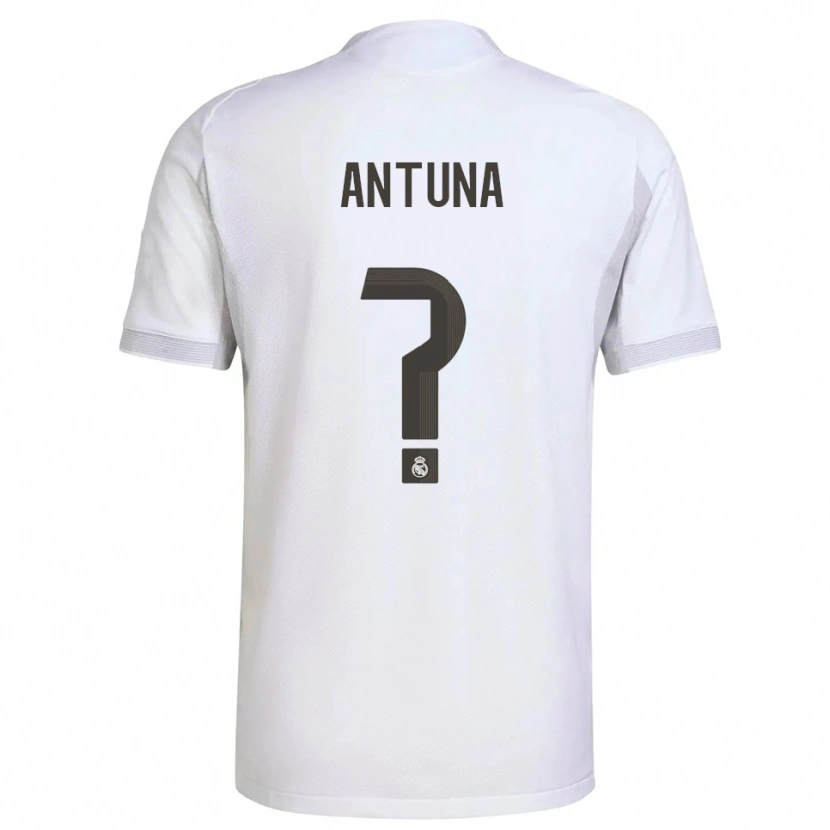 Danxen Kinder Miguel Antuna #0 Weiß Gelb Heimtrikot Trikot 2025/26 T-Shirt