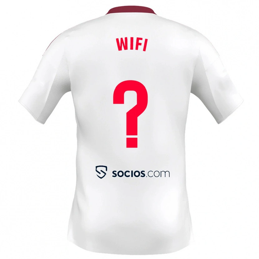 Danxen Kinder Lucía Moral Ruiz #0 Weiß Rot Heimtrikot Trikot 2025/26 T-Shirt