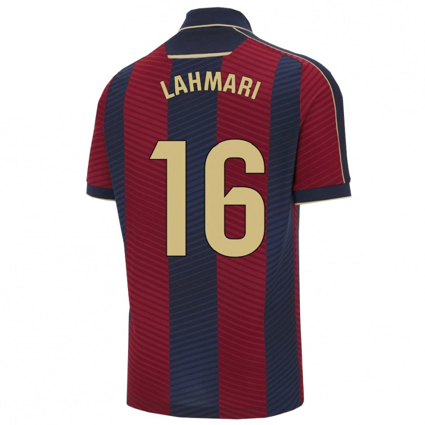 Danxen Kinder Anissa Lahmari #16 Rot Marine Heimtrikot Trikot 2025/26 T-Shirt