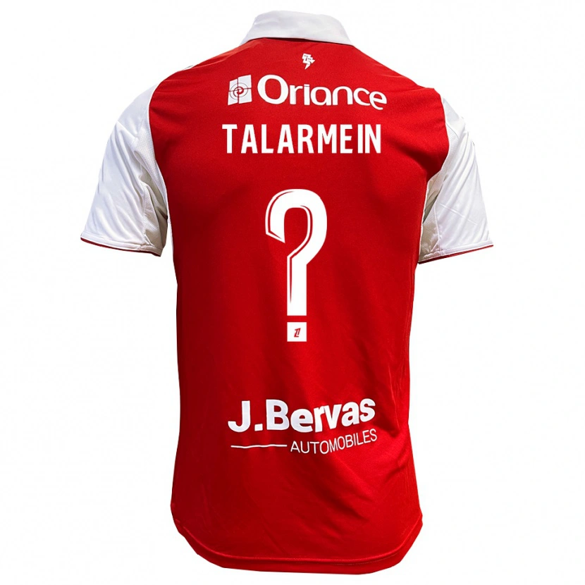 Danxen Kinder Manon Talarmein #0 Rot Weiß Heimtrikot Trikot 2025/26 T-Shirt