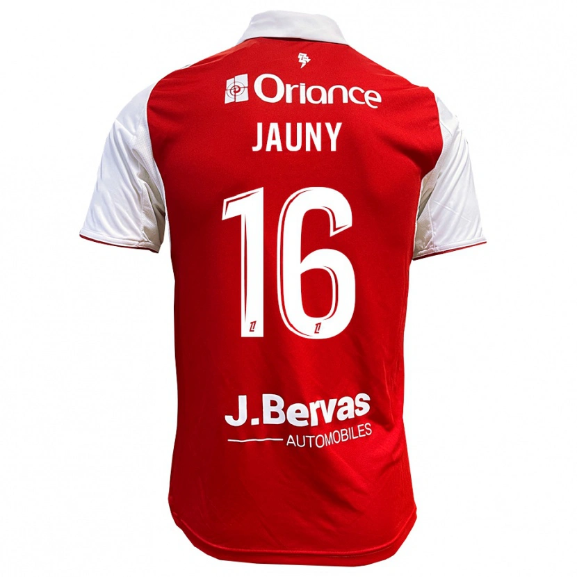 Danxen Kinder Noah Jauny #16 Rot Weiß Heimtrikot Trikot 2025/26 T-Shirt