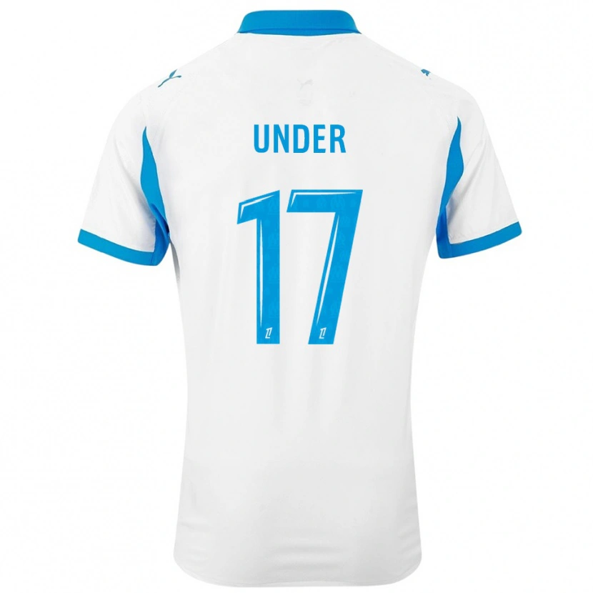 Danxen Kinder Cengiz Under #17 Weiß Himmelblau Heimtrikot Trikot 2025/26 T-Shirt
