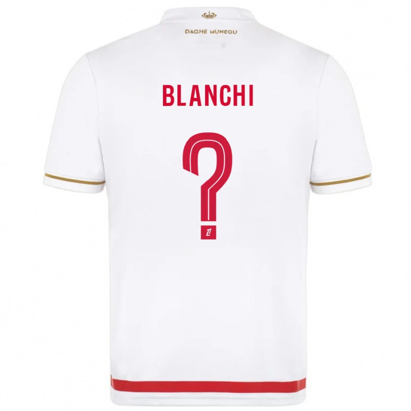 Danxen Kinder Florian Blanchi #0 Rot Weiß Heimtrikot Trikot 2025/26 T-Shirt