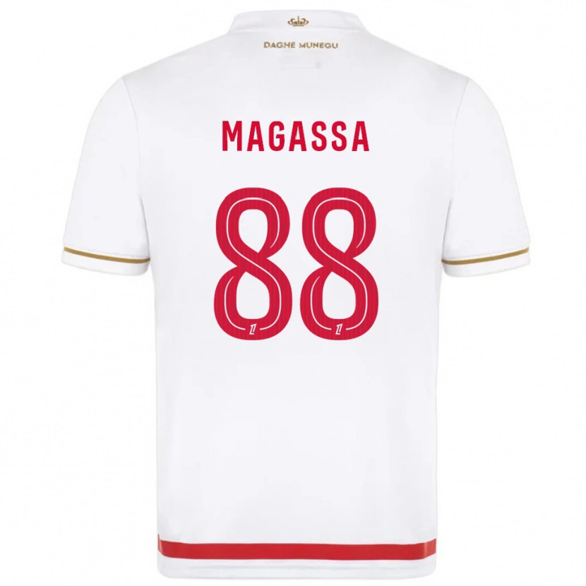 Danxen Kinder Soungoutou Magassa #88 Rot Weiß Heimtrikot Trikot 2025/26 T-Shirt