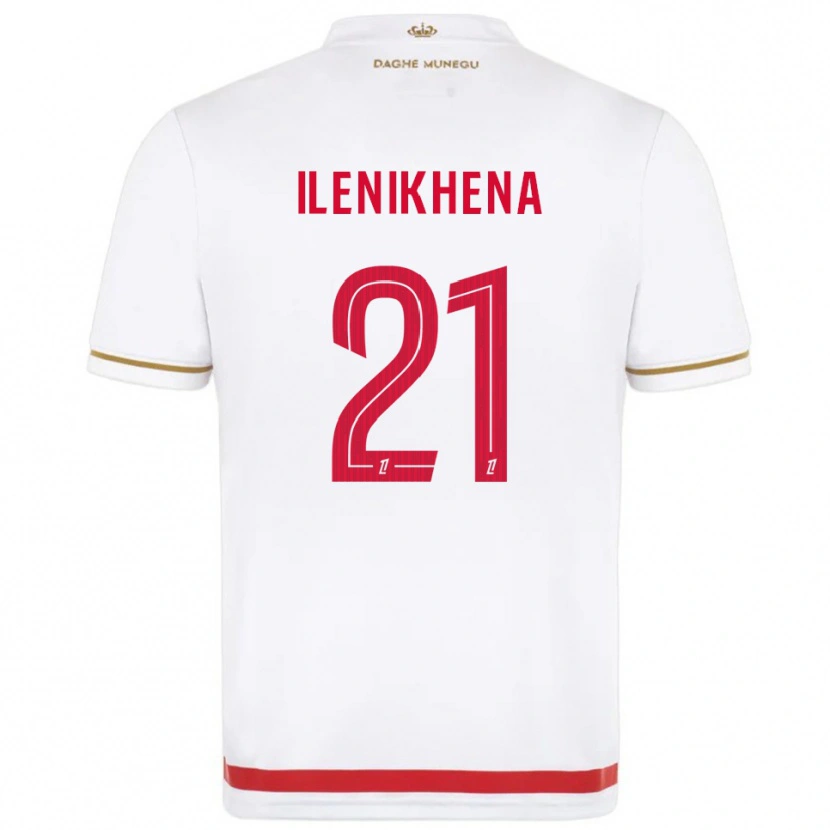 Danxen Kinder George Ilenikhena #21 Rot Weiß Heimtrikot Trikot 2025/26 T-Shirt