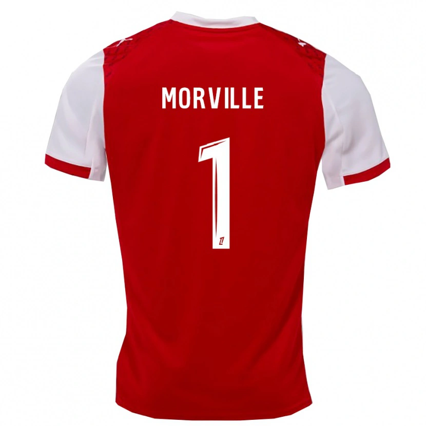 Danxen Kinder Matisse Morville #1 Rot Weiß Heimtrikot Trikot 2025/26 T-Shirt