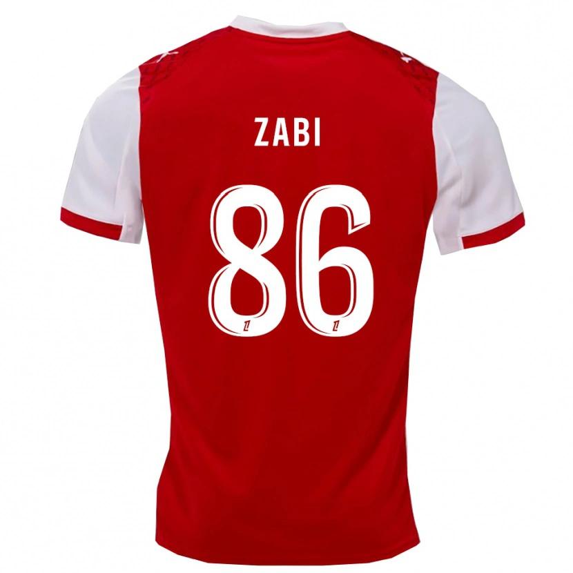 Danxen Kinder Zabi #86 Rot Weiß Heimtrikot Trikot 2025/26 T-Shirt