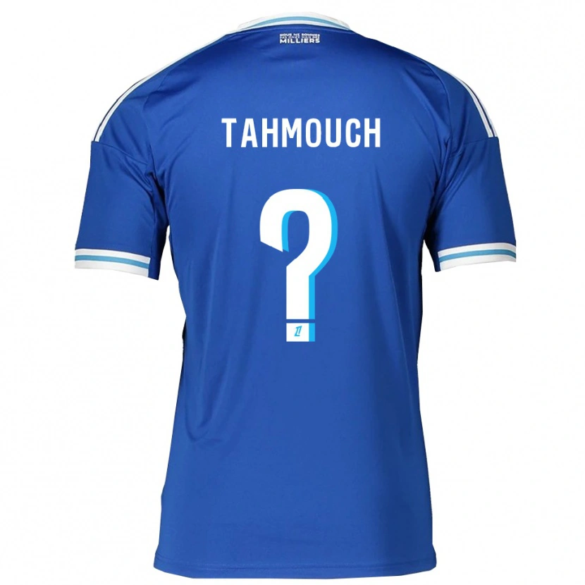 Danxen Kinder Mathieu Tahmouch #0 Blau Weiß Heimtrikot Trikot 2025/26 T-Shirt