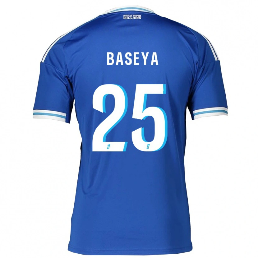 Danxen Kinder Steven Baseya #25 Blau Weiß Heimtrikot Trikot 2025/26 T-Shirt