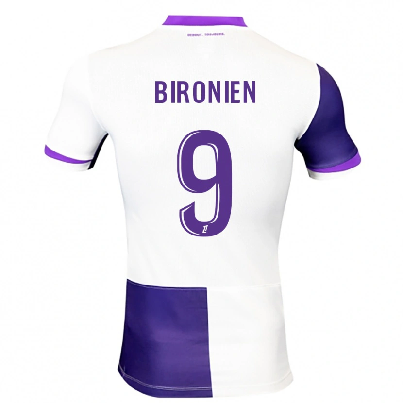 Danxen Kinder Mymithye Bironien #9 Lila Weiß Heimtrikot Trikot 2025/26 T-Shirt
