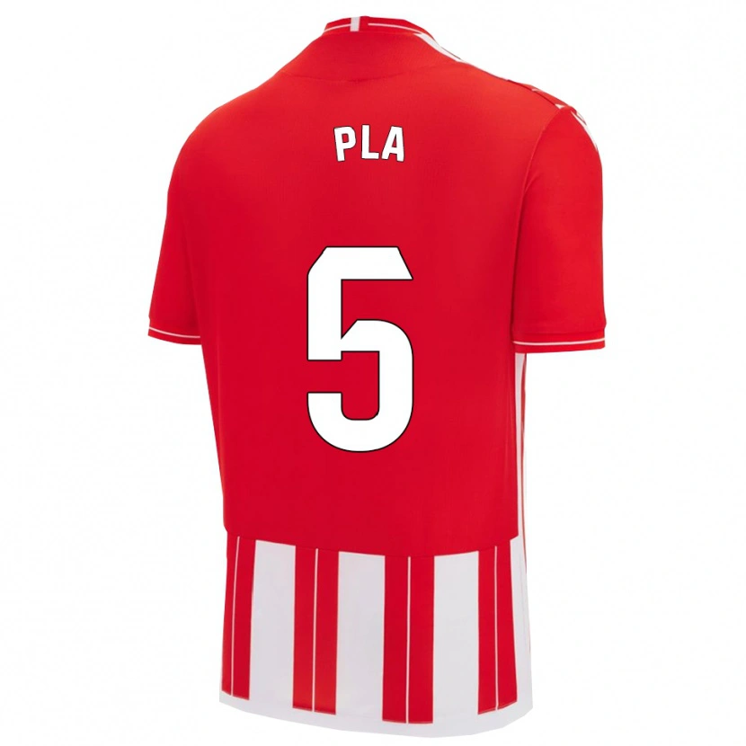 Danxen Kinder Edu Pla #5 Rot Weiß Heimtrikot Trikot 2025/26 T-Shirt