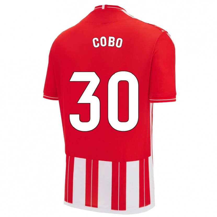 Danxen Kinder Marco Cobo #30 Rot Weiß Heimtrikot Trikot 2025/26 T-Shirt