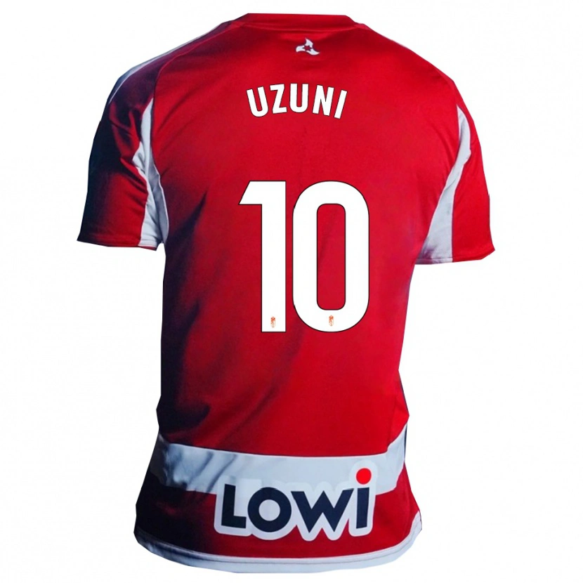 Danxen Kinder Myrto Uzuni #10 Rot Weiß Heimtrikot Trikot 2025/26 T-Shirt