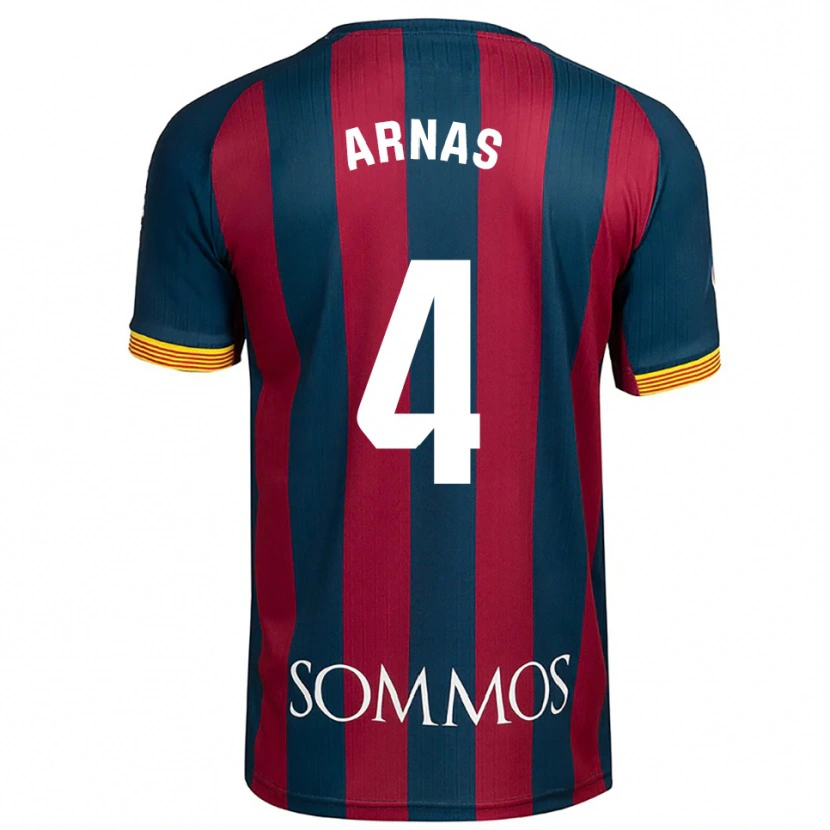 Danxen Kinder Iris Arnas #4 Marineblau Rot Heimtrikot Trikot 2025/26 T-Shirt