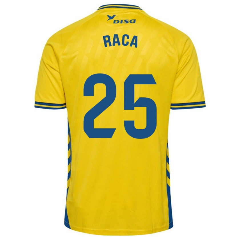 Danxen Kinder Valentino Raca #25 Gelb Blau Heimtrikot Trikot 2025/26 T-Shirt