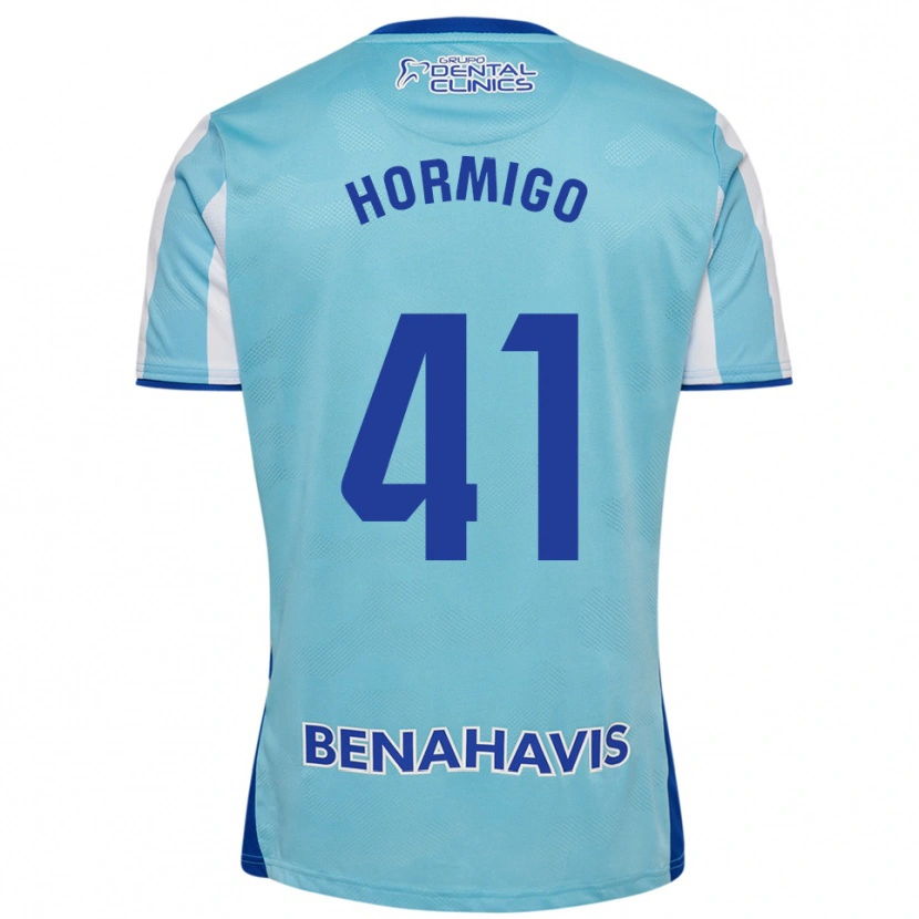 Danxen Kinder Cintia Hormigo #41 Himmelblau Weiß Heimtrikot Trikot 2025/26 T-Shirt