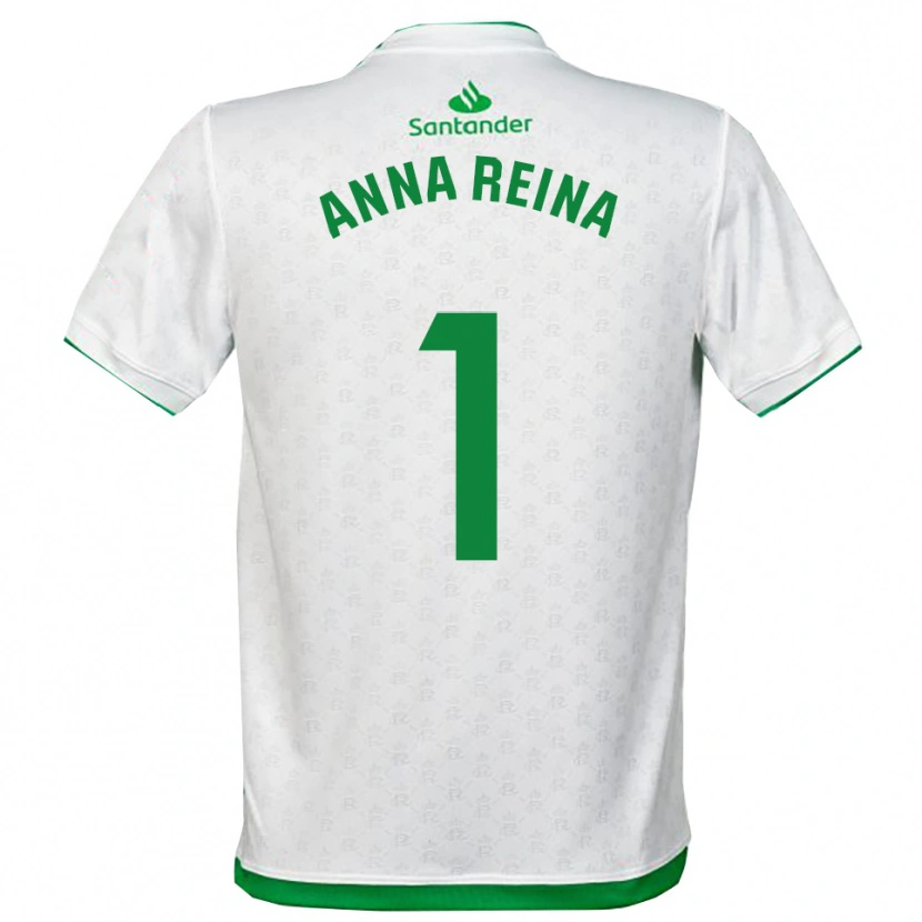 Danxen Kinder Anna Reina Toro #1 Grün Weiß Heimtrikot Trikot 2025/26 T-Shirt