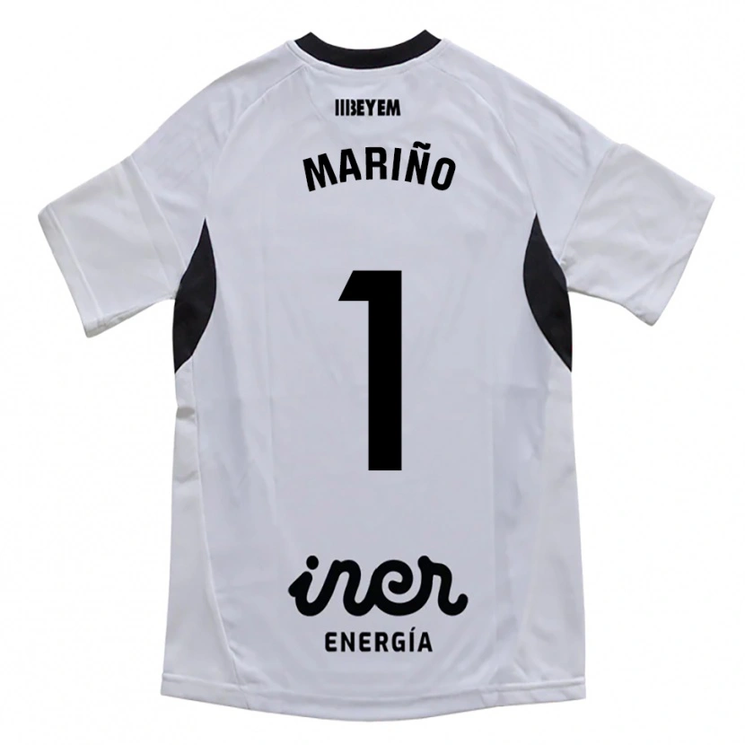 Danxen Kinder Diego Mariño #1 Weiß Lila Heimtrikot Trikot 2025/26 T-Shirt