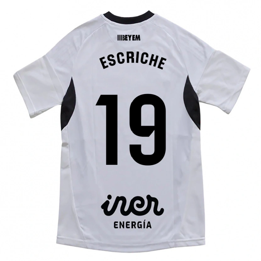 Danxen Kinder Dani Escriche #19 Weiß Lila Heimtrikot Trikot 2025/26 T-Shirt