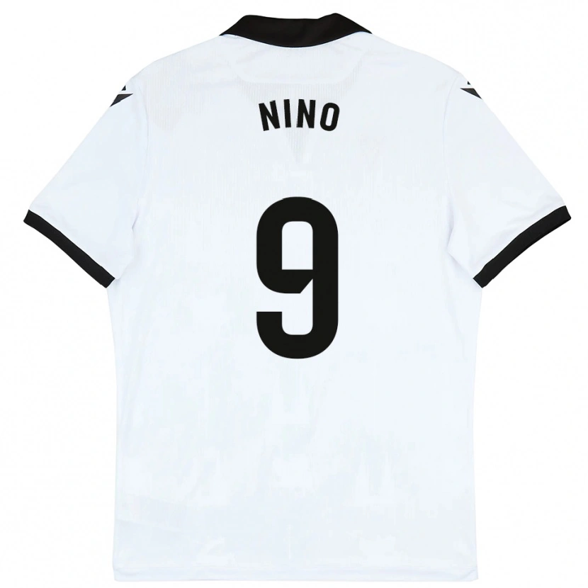 Danxen Kinder Fer Niño #9 Weiß Schwarz Heimtrikot Trikot 2025/26 T-Shirt