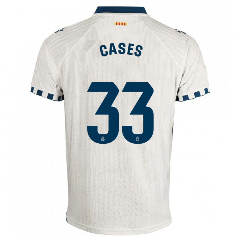Danxen Kinder Arnau Cases #33 Weiß Blau Auswärtstrikot Trikot 2025/26 T-Shirt