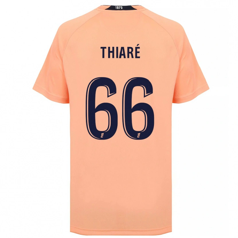 Danxen Kinder Aliou Thiaré #66 Orange Marineblau Auswärtstrikot Trikot 2025/26 T-Shirt