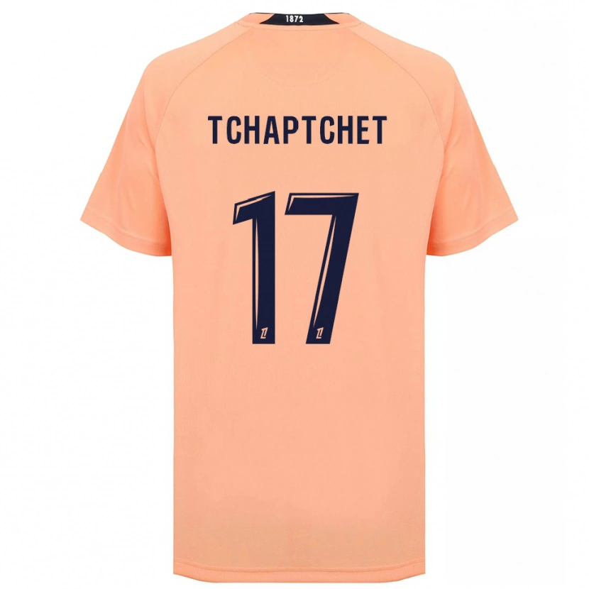 Danxen Kinder Chanel Tchaptchet #17 Orange Marineblau Auswärtstrikot Trikot 2025/26 T-Shirt