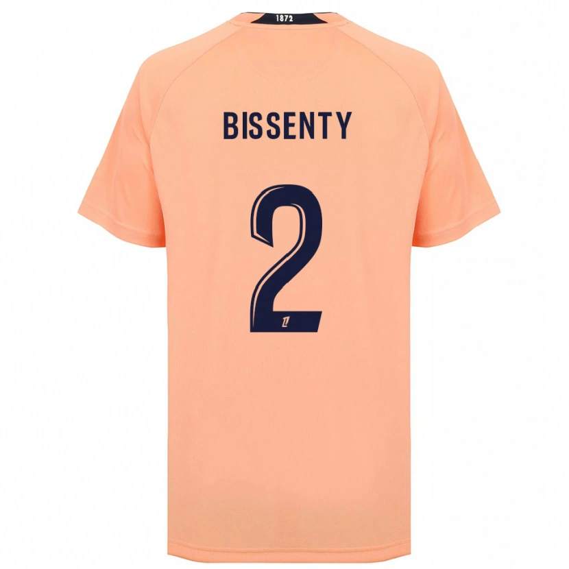 Danxen Kinder Bissenty Gomis #2 Orange Marineblau Auswärtstrikot Trikot 2025/26 T-Shirt