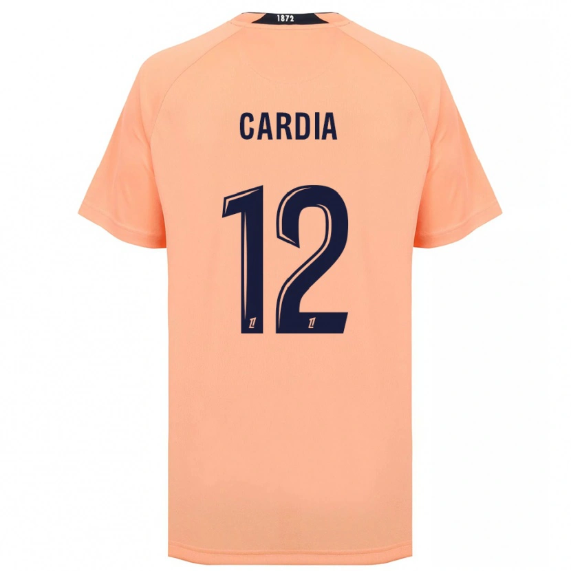 Danxen Kinder Mickaëla Cardia #12 Orange Marineblau Auswärtstrikot Trikot 2025/26 T-Shirt