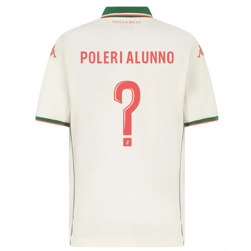 Danxen Kinder Mathis Poleri Alunno #0 Weiß Grün Auswärtstrikot Trikot 2025/26 T-Shirt