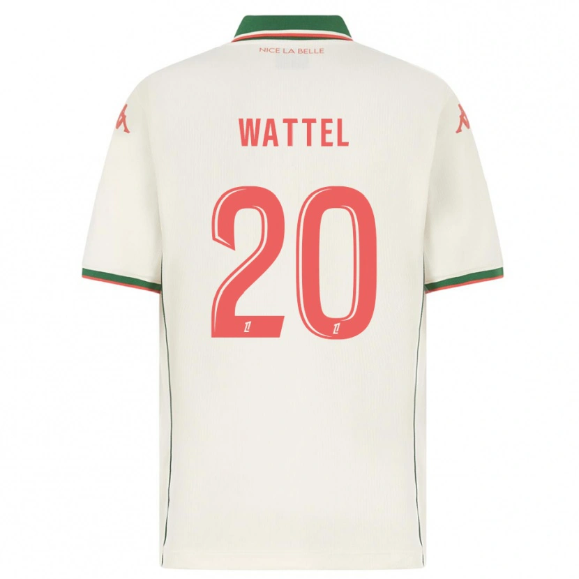 Danxen Kinder Sami Wattel #20 Weiß Grün Auswärtstrikot Trikot 2025/26 T-Shirt