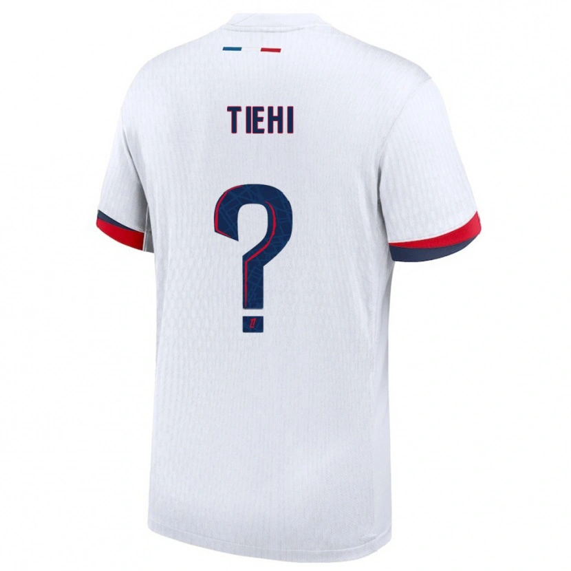 Danxen Kinder Noha Tiehi #0 Weiß Rot Auswärtstrikot Trikot 2025/26 T-Shirt