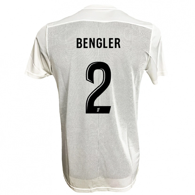 Danxen Kinder Randy Bengler #2 Schwarz Weiß Auswärtstrikot Trikot 2025/26 T-Shirt
