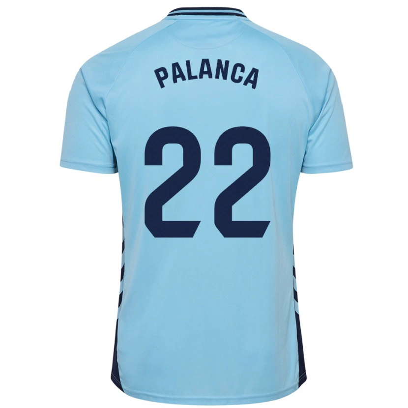 Danxen Kinder Palanca #22 Himmelblau Auswärtstrikot Trikot 2025/26 T-Shirt