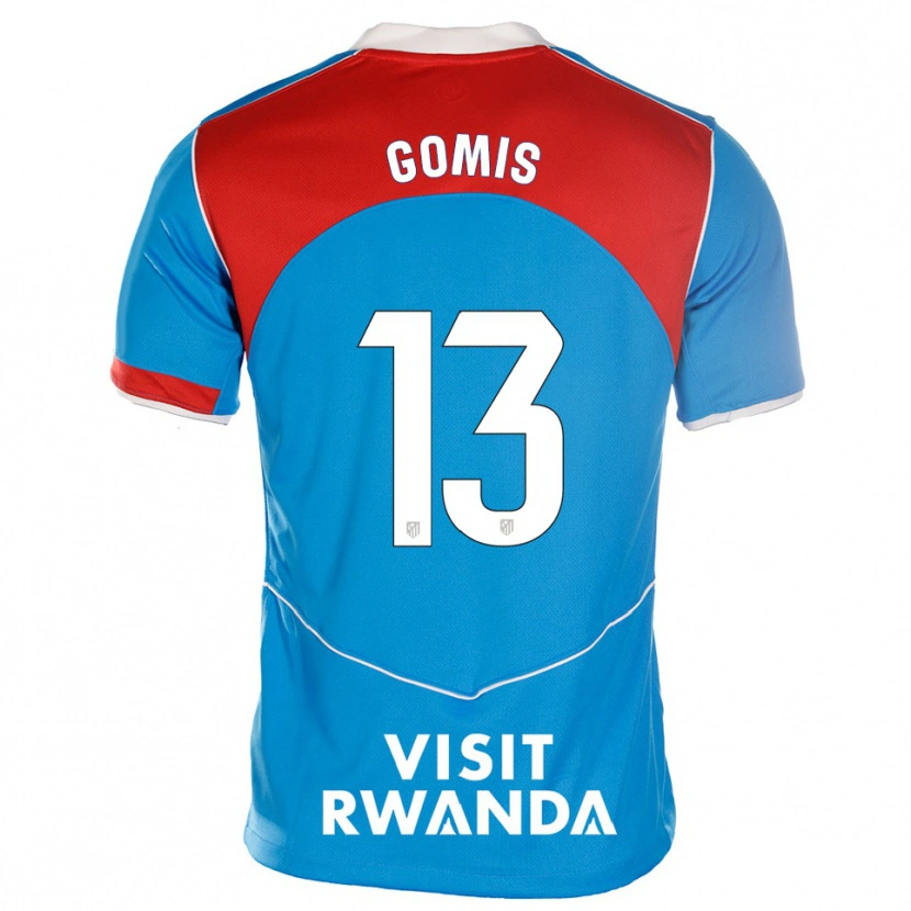 Danxen Kinder Antonio Gomis #13 Blau Weiß Ausweichtrikot Trikot 2025/26 T-Shirt