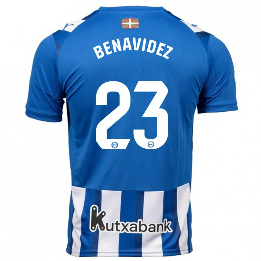 Danxen Herren Carlos Protesoni #23 Blau Weiß Heimtrikot Trikot 2025/26 T-Shirt