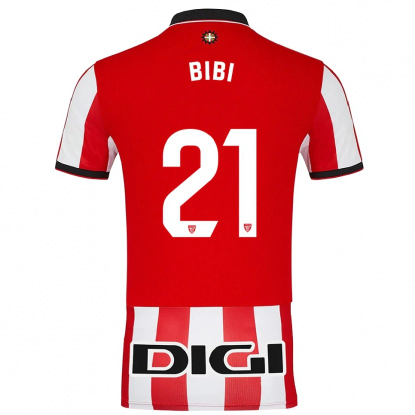 Danxen Herren Bibiane Schulze Solano #21 Rot Weiß Heimtrikot Trikot 2025/26 T-Shirt