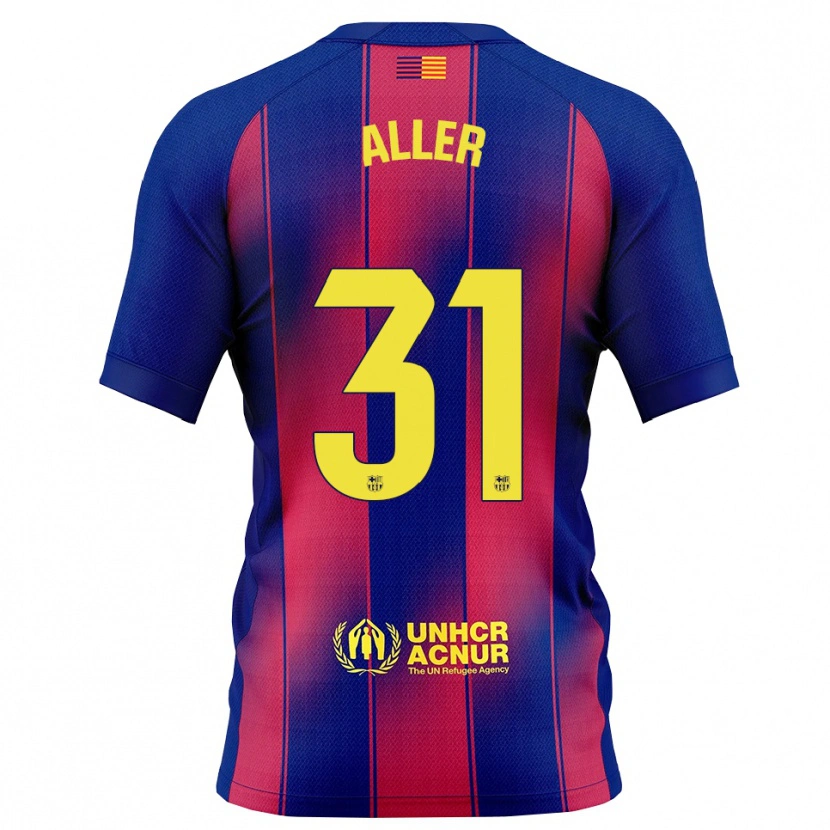 Danxen Herren Eder Aller #31 Blau Rot Heimtrikot Trikot 2025/26 T-Shirt