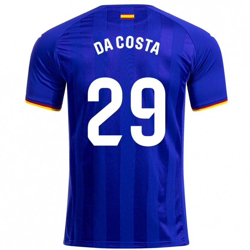 Danxen Herren Coba Da Costa #29 Blau Rot Gelb Heimtrikot Trikot 2025/26 T-Shirt