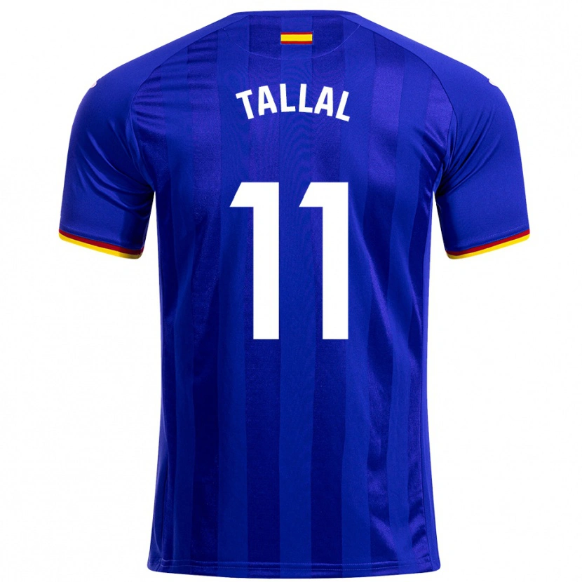 Danxen Herren Yassin Tallal #11 Blau Rot Gelb Heimtrikot Trikot 2025/26 T-Shirt