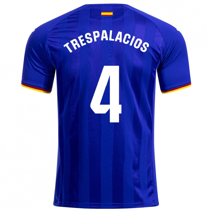 Danxen Herren Adrián Trespalacios #4 Blau Rot Gelb Heimtrikot Trikot 2025/26 T-Shirt