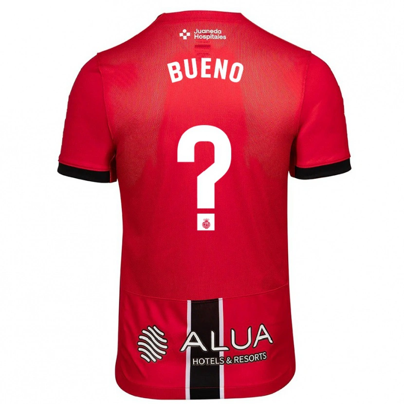 Danxen Herren Antonio Bueno #0 Rot Schwarz Heimtrikot Trikot 2025/26 T-Shirt