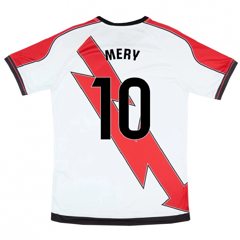 Danxen Herren María Martí Bartis #10 Weiß Rot Heimtrikot Trikot 2025/26 T-Shirt