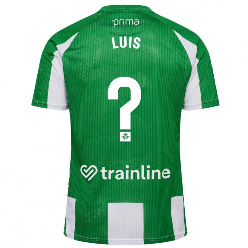 Danxen Herren Jorge Luis #0 Grün Weiß Heimtrikot Trikot 2025/26 T-Shirt