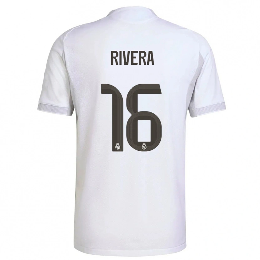 Danxen Herren Pol Rivera #16 Weiß Gelb Heimtrikot Trikot 2025/26 T-Shirt