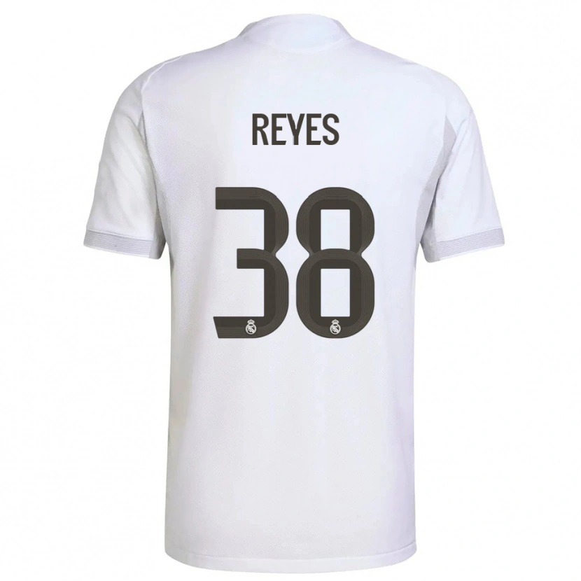 Danxen Herren José Reyes #38 Weiß Gelb Heimtrikot Trikot 2025/26 T-Shirt