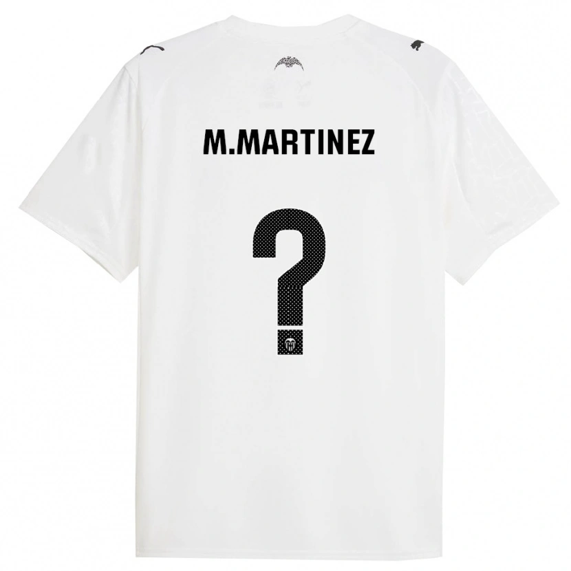 Danxen Herren Marc Martinez #0 Weiß Schwarz Heimtrikot Trikot 2025/26 T-Shirt