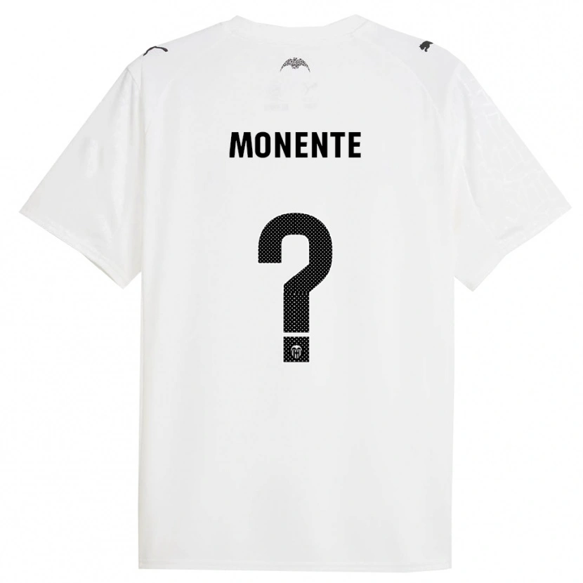 Danxen Herren Leyre Monente Aicua #0 Weiß Schwarz Heimtrikot Trikot 2025/26 T-Shirt